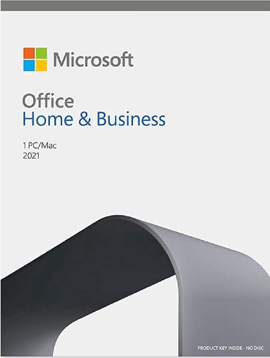 Microsoft Office 2021 Home & Business (thuisgebruik en zelfstandigen)